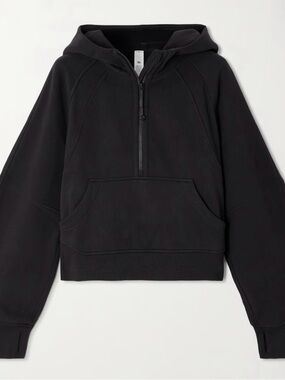 Lululemon 1/2 zip scuba sweatshirt black XS/S